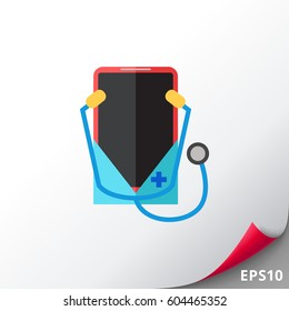 Phone doctor icon