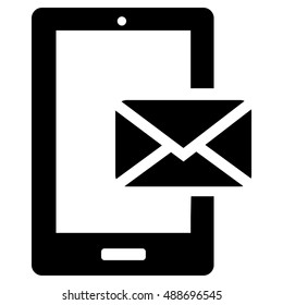 Phone email or sms icon