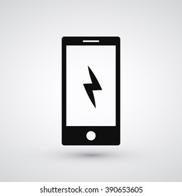 Phone and Energy Icon