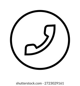 Phone flat icon. Call symbol. phone call sign. Vector