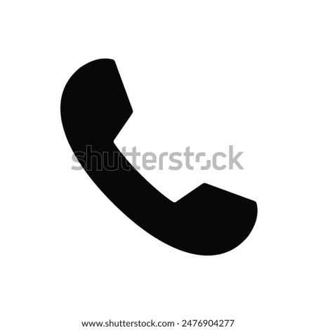 Phone flat icon. Call symbol. phone call. contact us sign. Vector