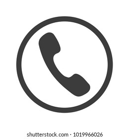 phone flat icon vector