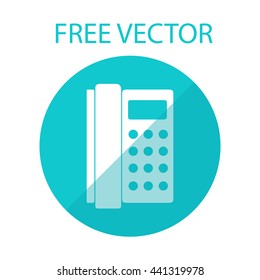 phone free vector style flat