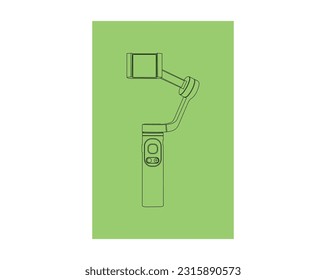 Phone Gimbal Illustrations, Royalty-Free Vector Graphics and Clip Art  Gimbal icon vector symbol illustration - Free electronics icons Gimbal Images Camera Holder Icons