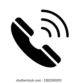 phone glyph icon
