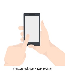 Phone in hand