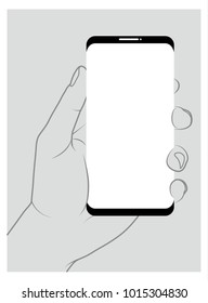 Phone Hand illustration