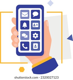phone in hand, image for disputes