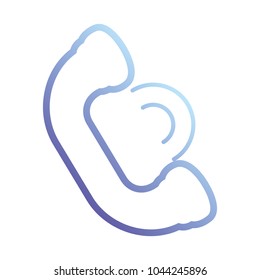 phone handset icon