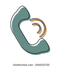 phone handset icon