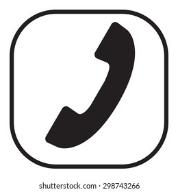 Phone handset icon