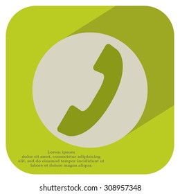 Phone handset icon