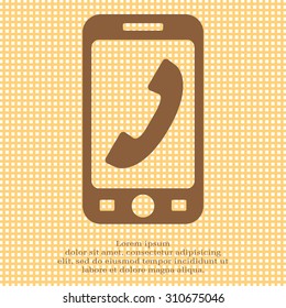 Phone handset icon