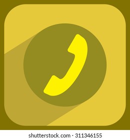 Phone handset icon