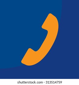 Phone handset icon