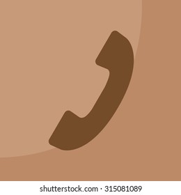 Phone handset icon