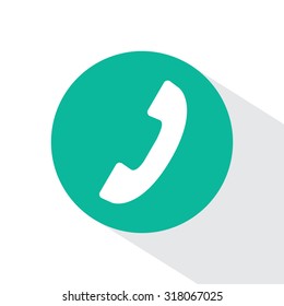 Phone handset icon