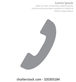 Phone handset icon