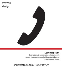 Phone handset icon