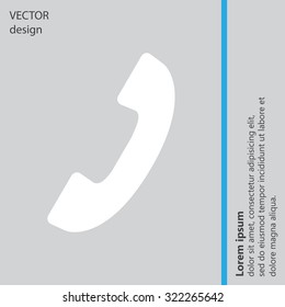 Phone handset icon