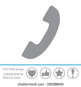 Phone handset icon