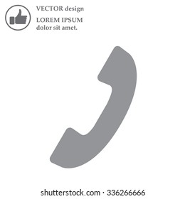 Phone handset icon