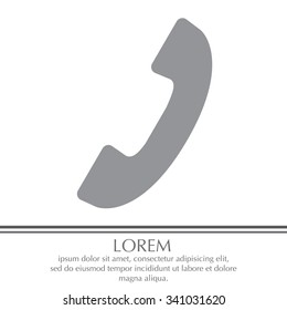 Phone handset icon