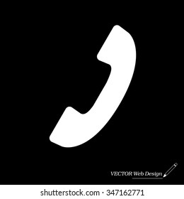 Phone handset icon