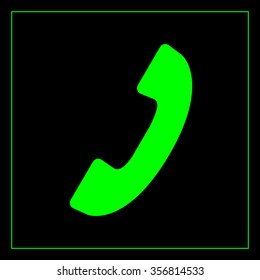 Phone handset icon