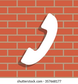 Phone handset icon