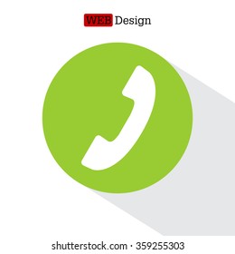Phone handset icon