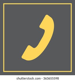 Phone handset icon