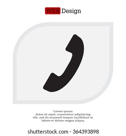 Phone handset icon