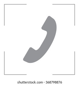 Phone handset icon