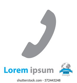 Phone handset icon