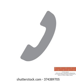Phone handset icon