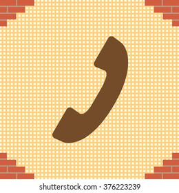 Phone handset icon