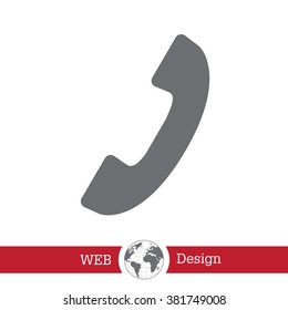 Phone handset icon
