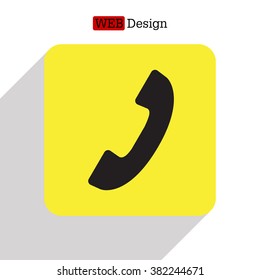 Phone handset icon