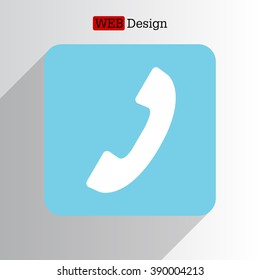 Phone handset icon