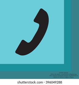 Phone handset icon