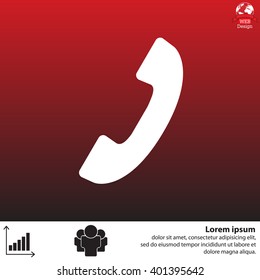 Phone handset icon