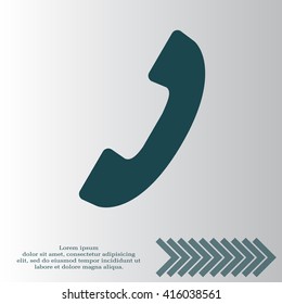Phone handset icon
