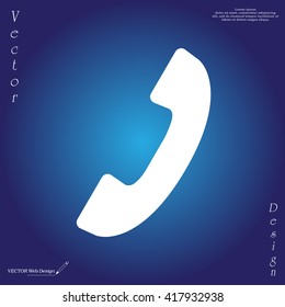 Phone handset icon