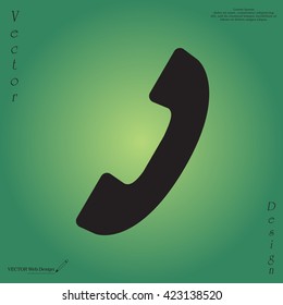 Phone handset icon