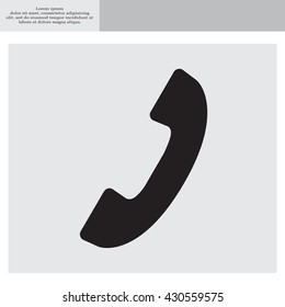 Phone handset icon