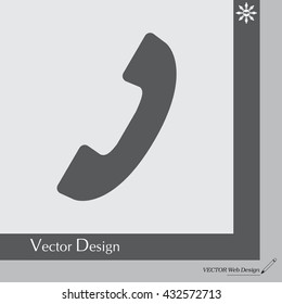 Phone handset icon