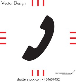 Phone handset icon