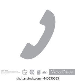 Phone handset icon