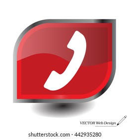 Phone handset icon